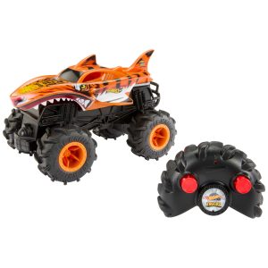 Hot Wheels Monster Trucks Téléguidé Hw Tiger Shark Rc. Échelle1:24