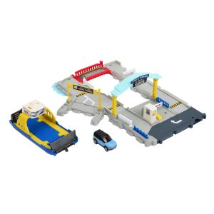 Matchbox Cars Playset. Ferry Port Set With Ferry Boat & 1 Matchbox Car