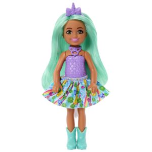 Unicorn-Inspired Chelsea Barbie Doll With Green Hair. Unicorn Toys