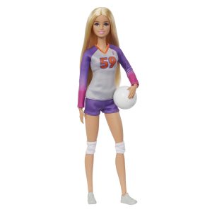 Barbie Doll & Accessories. Made To Move Career Volleyball Player Doll
