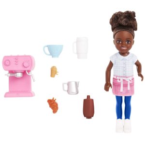 Barbie Toys. Chelsea Doll And Accessories Barista Set. Can Be Small Doll