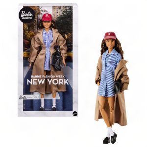 Barbie Signature Collectible Fashion Doll. Barbiestyle Fashion Week Doll New York Doll Street Style Clothes