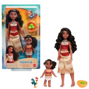 Moana 2 Bonecos Moana e Simea