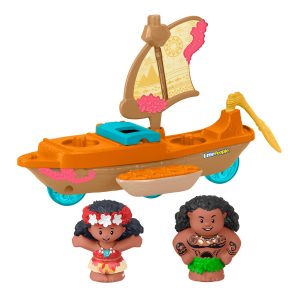 Disney Princess Moana Toys. Moana & Maui's Canoe. Fisher-Price Little People Toddler Toys