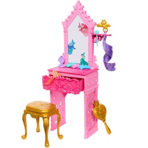 Disney Princess Enchanted Stories Aurora Styling Set W/ Vanity & 9 Accessories. Inspired By Movie