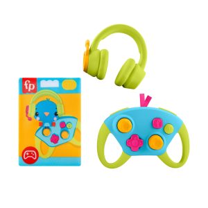 Fisher-Price Level-Up Little Gamer Gift Set. 3 Developmental Baby Toys For Newborns