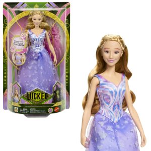 Universal Pictures' Wicked: For Good Singing Glinda Doll. Movie-inspired Outfit. Sings For Good