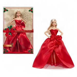 Barbie-Poupée Barbie Joyeux Noël 2026-Avec Emballage de Présentation