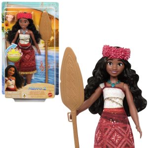 Disney Moana 2 Singing Adventure Moana Doll & Accessories. Sings We're Back in English
